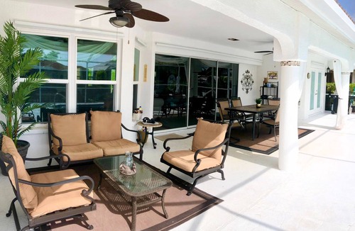 Cape Coral Villa | Waterfront Villa with Pool, Hot Tub and oversized dock ! Quick Gulf Access