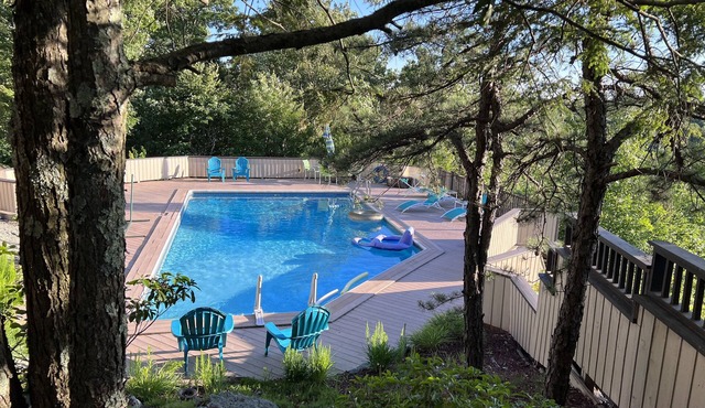 1ST FLR APT Your Private Resort, now FAMILY-ized: 1 BR + LR suitable for 2 kids