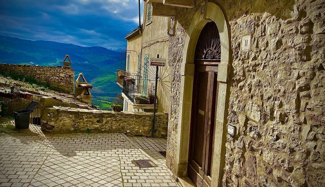 500 year old Italian home located in the heart of historic Bomba