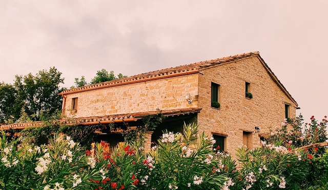 A meticulously restored, historic Italian farmhouse with an incredible pool.