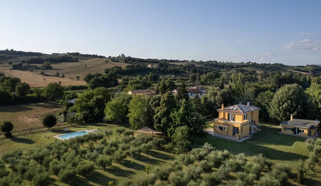 A typical Italian Villa in the center of Italy.