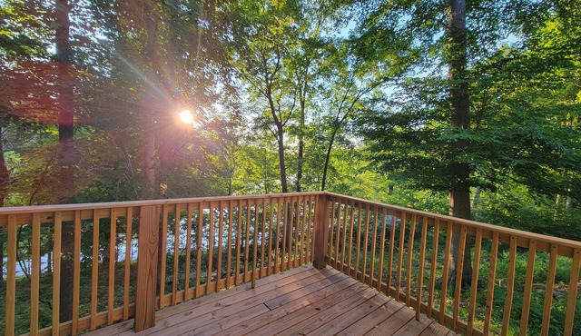 Acre lot surrounded by Rough River