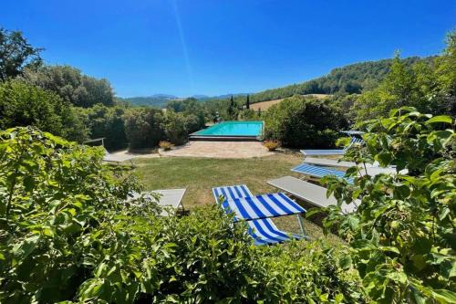 Adam House, exclusive Pool, outstanding views, vast garden, aircon, sleeps 8