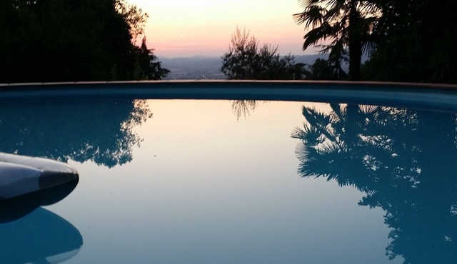 Anti-seismic villa in Umbria.
