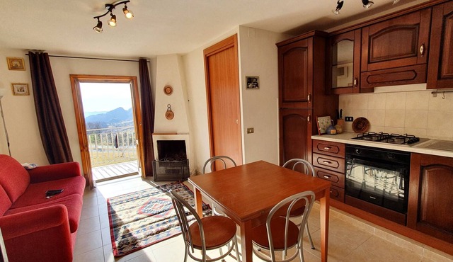 Apartment in a valley of light
