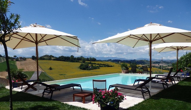 Apartment Petritoli, Pool, Top equipment, Villa Bellazona