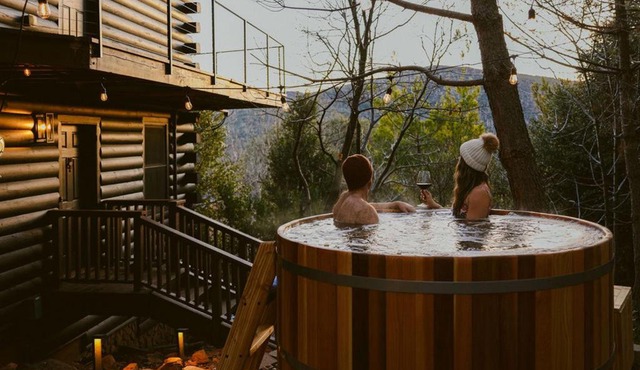 Award-Winning A-Frame with Cedar Hot Tub and Views