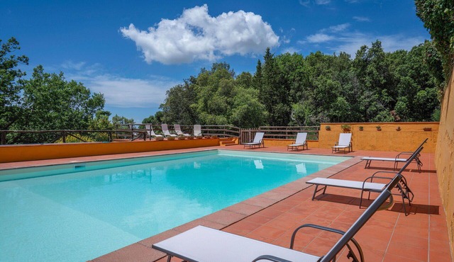 Beautiful private villa for 12 people with private pool, WIFI, TV, patio and pets allowed