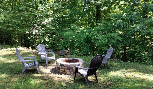 Beautiful location in the secluded woods