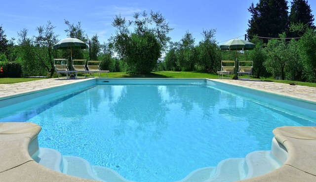 Beautiful private villa for 8 guests with WIFI, private pool, A/C, TV, terrace and panoramic view