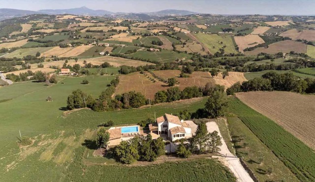 Beautifully restored country house in an idylic location with fabulous views