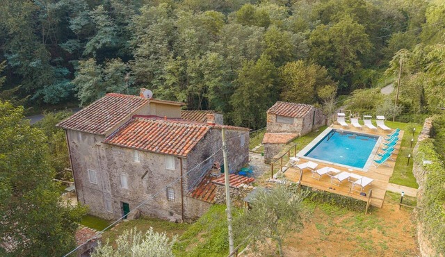 Borgo sulla Visona - Tuscan Villa with Pool among Olive Groves and History