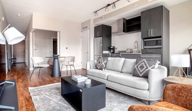 Bright Mount Vernon 1BR w/Gym, Roof & W/D, near Metro, by Blueground
