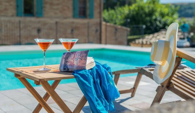 Casale Vigneto - 3 bedrooms, pool, AC, wifi, pets, Marche