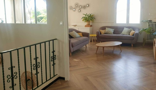 Charming house with swimming pool 20 minutes from the sea in Toulouges