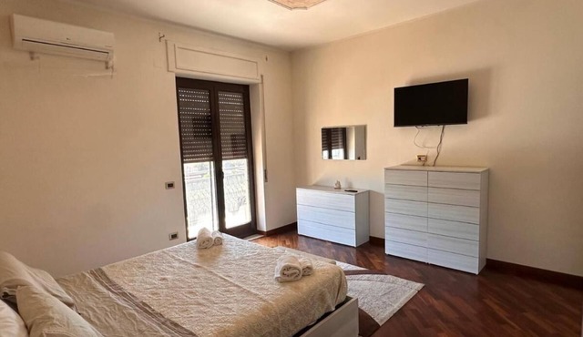 Comfortable apartment with kitchen and terrace for groups of friends and families