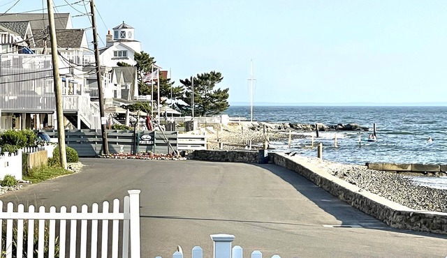Dog-Friendly Oceanfront Getaway - Walk to Dining - Private Beach Access