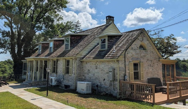 Downingtown Manor | 1900s Farmhouse w/Creek Views