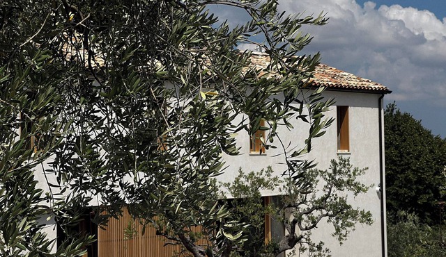 Exclusive villa with 5 designer suites and panoramic pool in nature