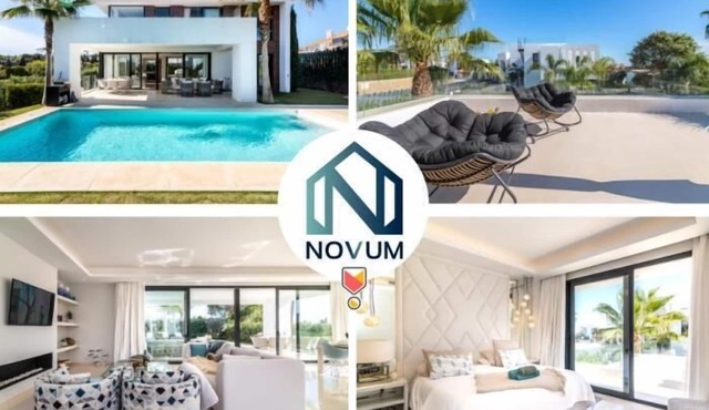 Extravagant 5-BDRM Villa - HEATED POOL & GYM