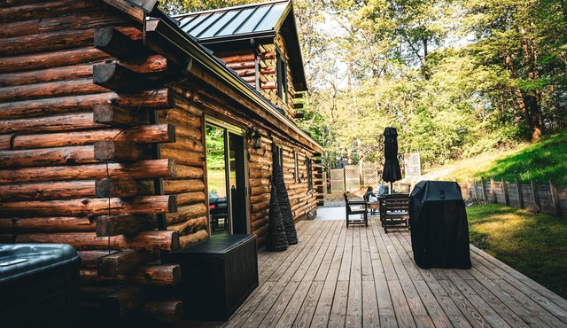 Great 3 Bedroom Log House in Amish Country