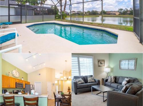 Great Pool Villa With Water View Near Disney