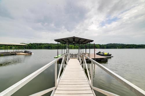 Hot Tub, Dock & Views: Waterfront Home in Cadiz!
