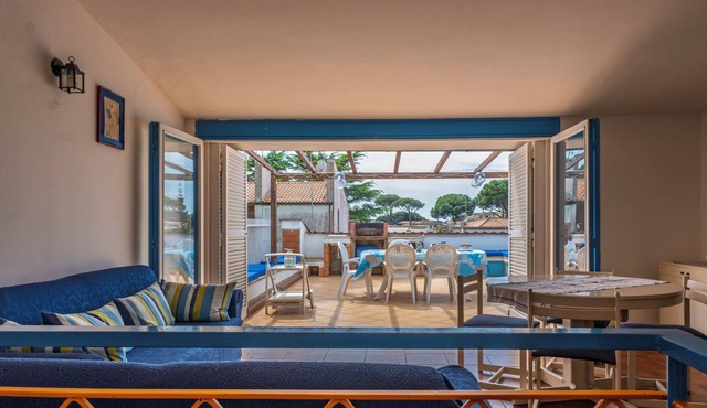 Just steps from the beach, beach service included