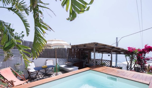 La Lanterna property near Amalfi, Conca dei Marini with private pool and jacuzzi