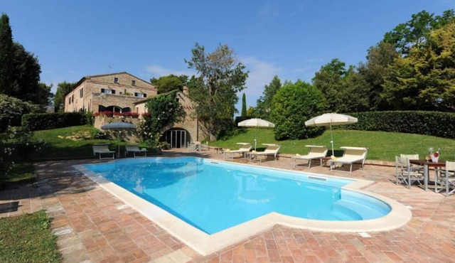 Large private property with two pools