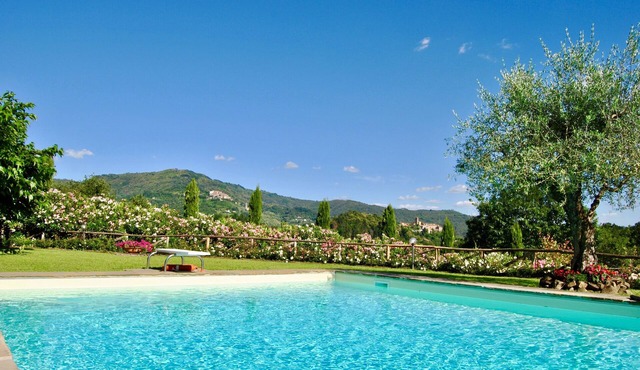 Lovely villa between LUCCA&FLORENCE with panoramic view and private pool