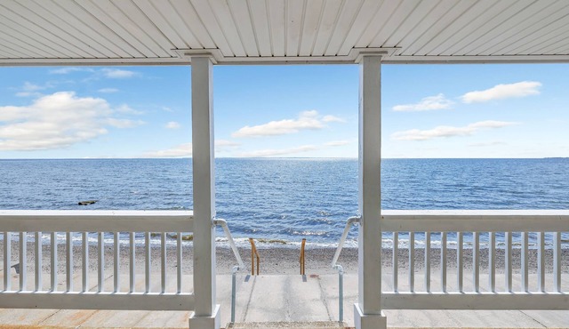 Ocean Front Beach House with Private Beach Access