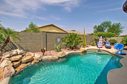 Patio + Pool Table: Estrella Oasis Near Hiking!