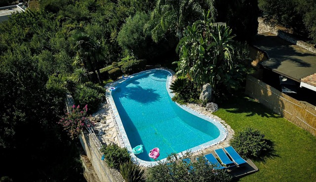 Piccolo Paradiso, elegant villa with swimming pool, sea view, between Rome and Naples