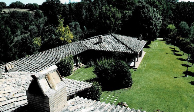 Private, 50-acre estate in Tiber Valley. Fully gated.