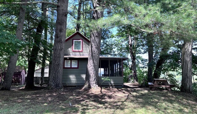 Rustic, Pet Friendly Cabin on the Hudson River, Perfect for a Glamping Weekend in the Adirondacks