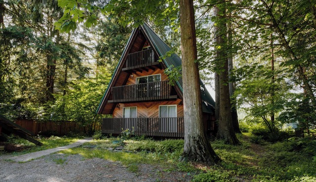 Spacious North Cascades Riverside A-Frame w/Mt Baker Views - Dog-Friendly