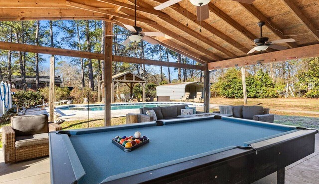 Spacious Oasis With Pool | Near Harbison | 5BR