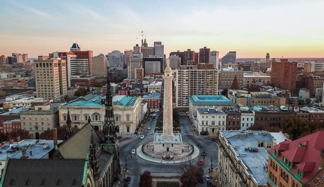 Spacious & Stylish Rooms in Baltimore's Art District - With Rooftop Bar