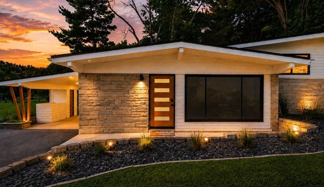The Bedrock MCM | Mid-Century Comfort Near IU Health & SAIC