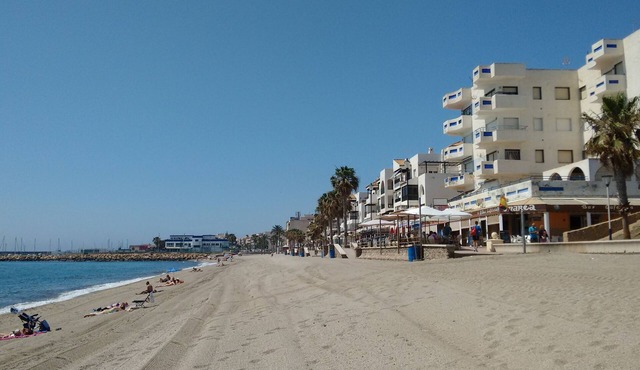The Blue Pearl of Romanilla Beach