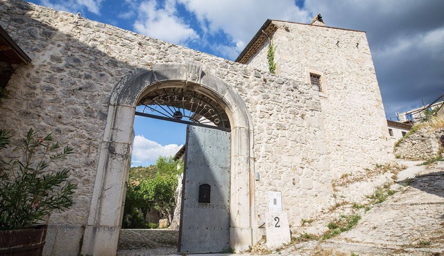 THE CASTELLUCCIO The small ancient castle in the Abruzzo National Park