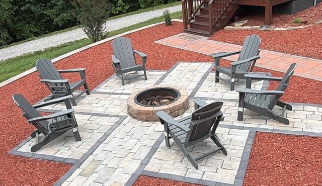 The Fire Cabin sets in the heart of the beautiful Moravian Falls