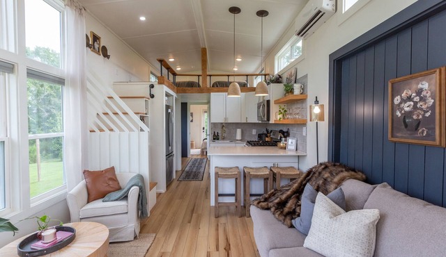 The Tiny House at Uproot Farms - A Unique Experience