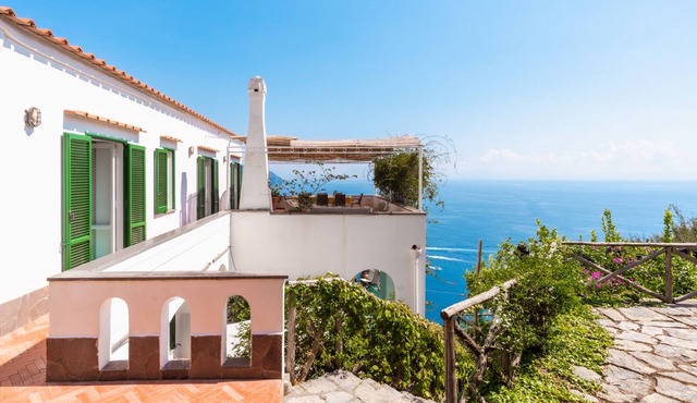 Typical Villa at unique coast with unspoilt sea view