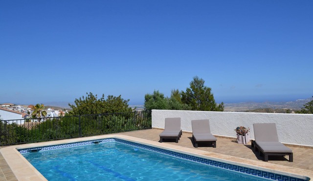 Unique villa with private pool and beautiful view of coastline