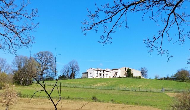 Vacation apartment in a 16th century guard house with a fantastic view