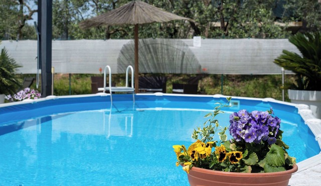Vacation home with swimming pool, hot tub Relaxation and tranquility