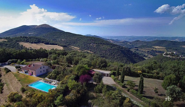 Villa "Alle Cime", a wonderful spot over the hills around Perugia