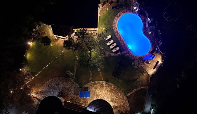 Villa Aresini Relais & Spa room with private outdoor Jacuzzi